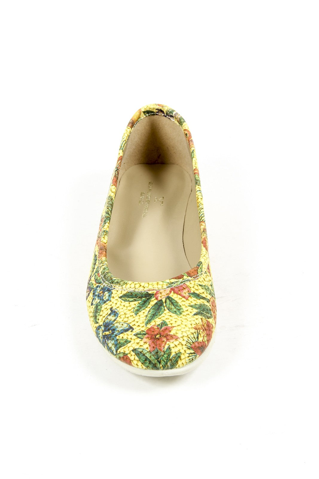 V 1969 Italia Ballerina da donna E08 FIORI GIALLO
