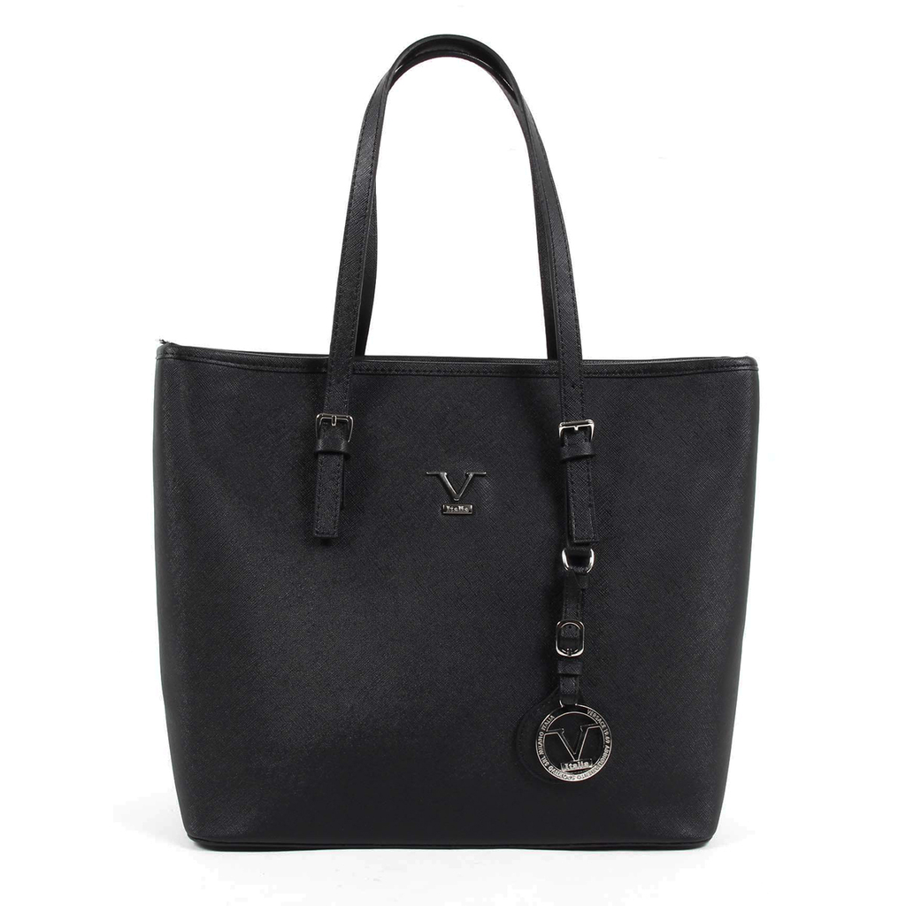 V 1969 Italia Borsa da donna nera RENTA
