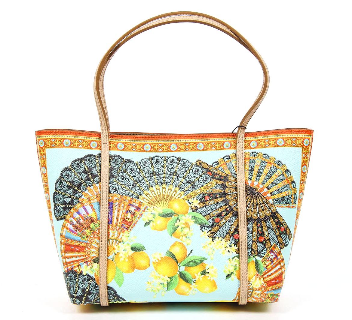 Borsa shopping Dolce & Gabbana St. Dauphine Maoliche BB6022 AP123 8R833