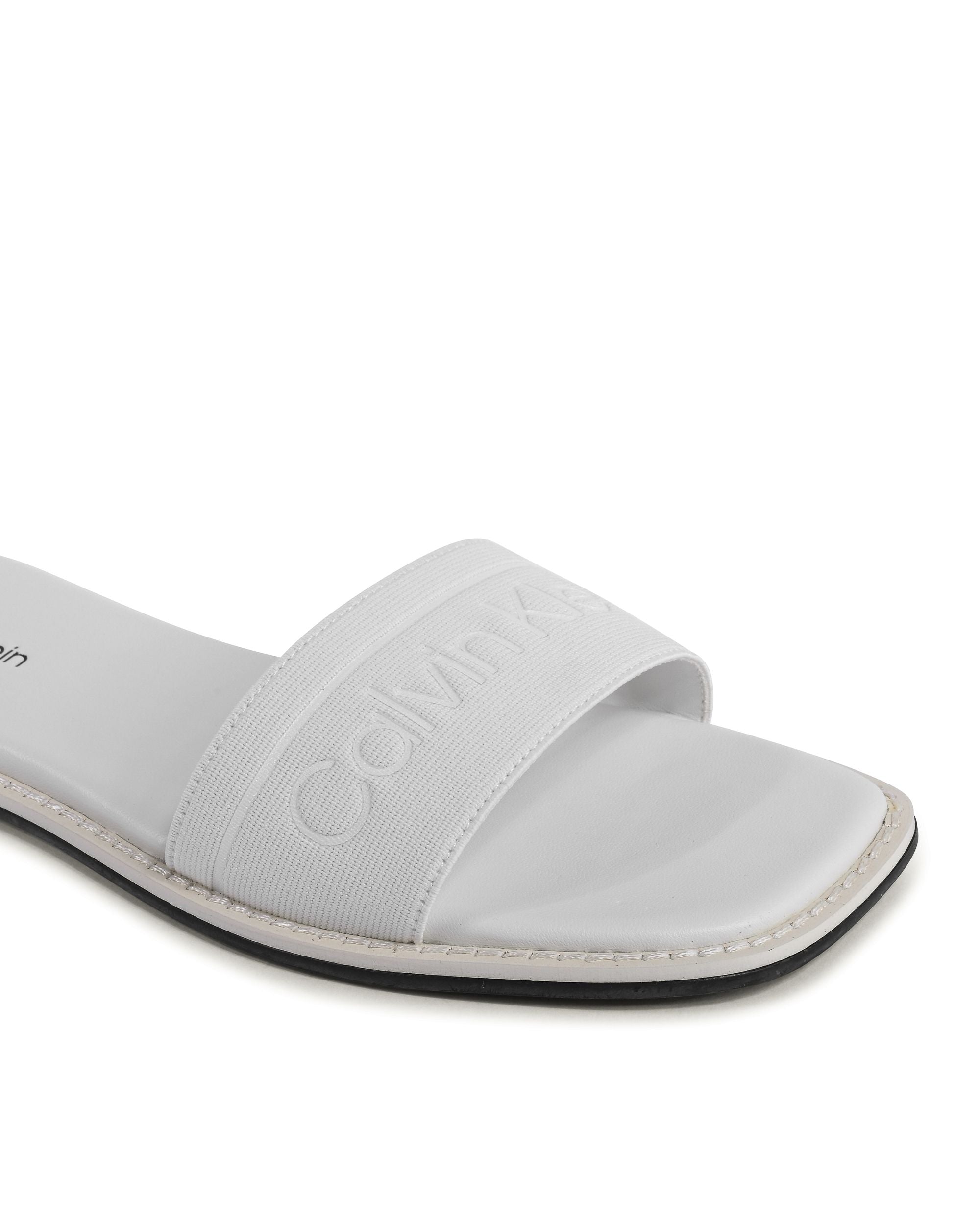 Calvin Klein Sandalo da donna bianco HW0HW01989YBR