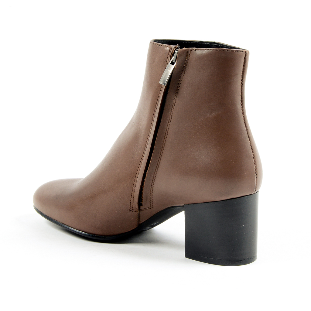 V 1969 Italia Stivaletto con tacco da donna Marrone MAD