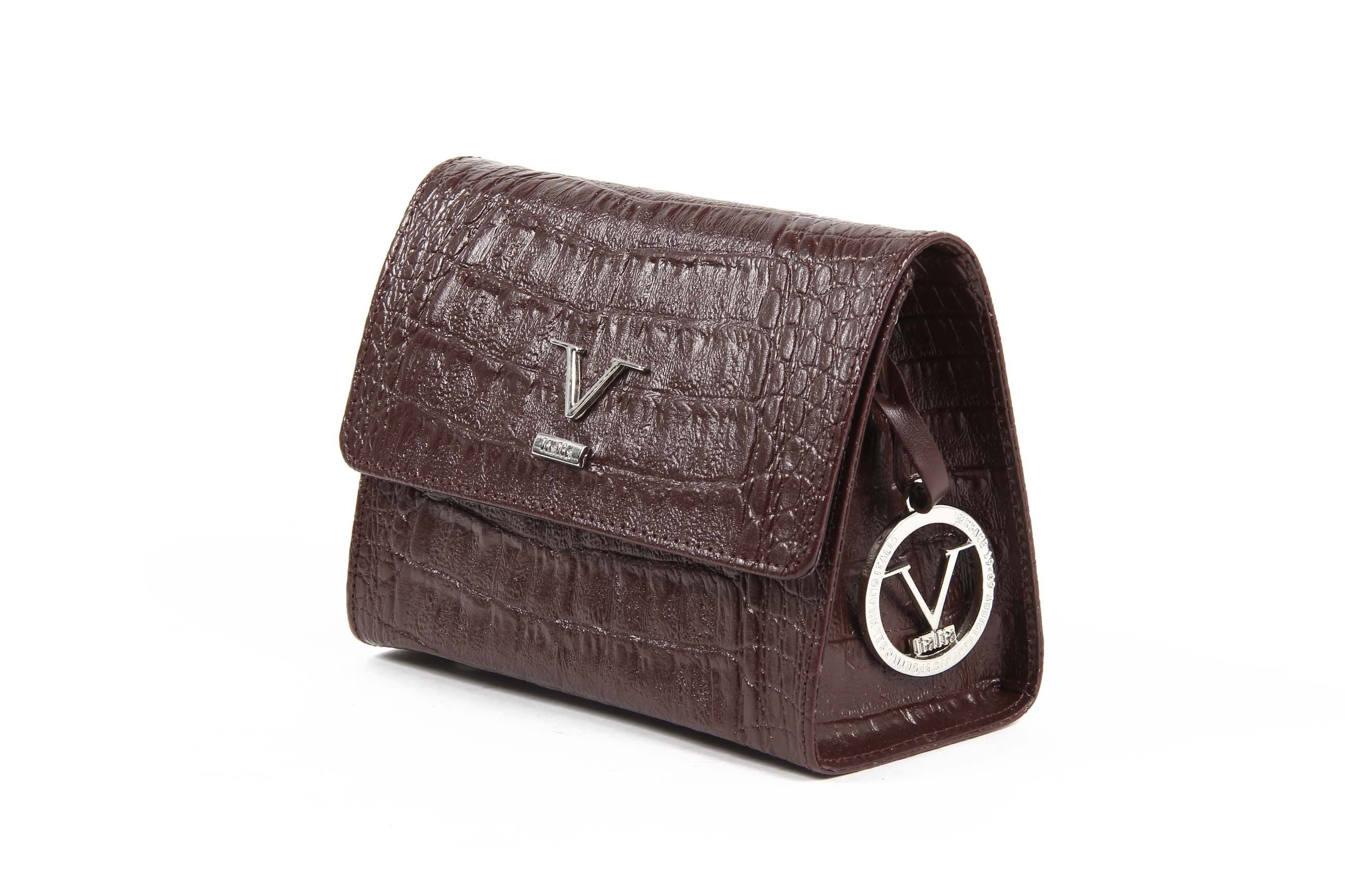 V 1969 Italia Borsa da donna ARC04 PELAGIA COCCO BORDEAUX