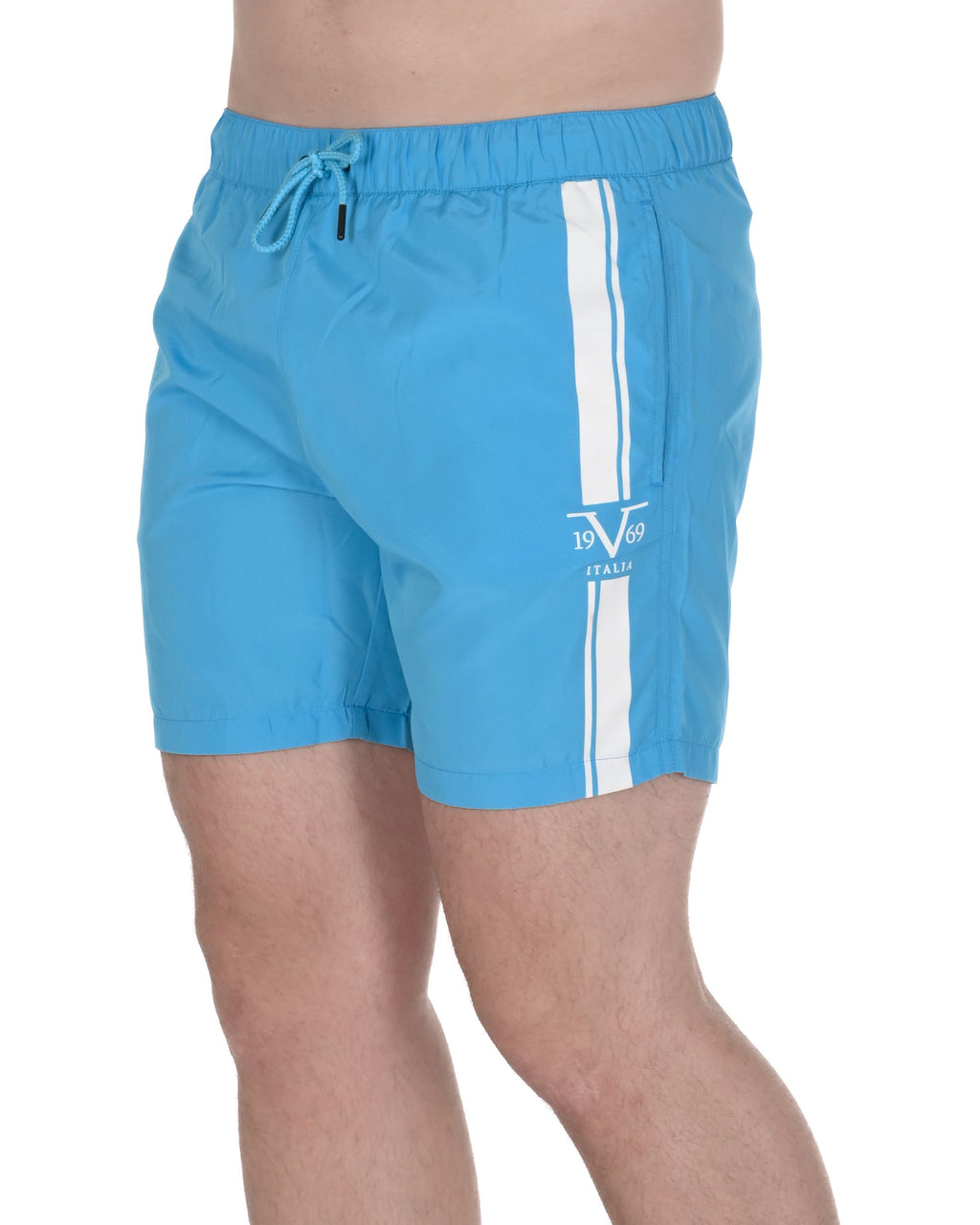 19V69 Italia Costume da bagno da uomo VSC1MBM02 AZZURRO