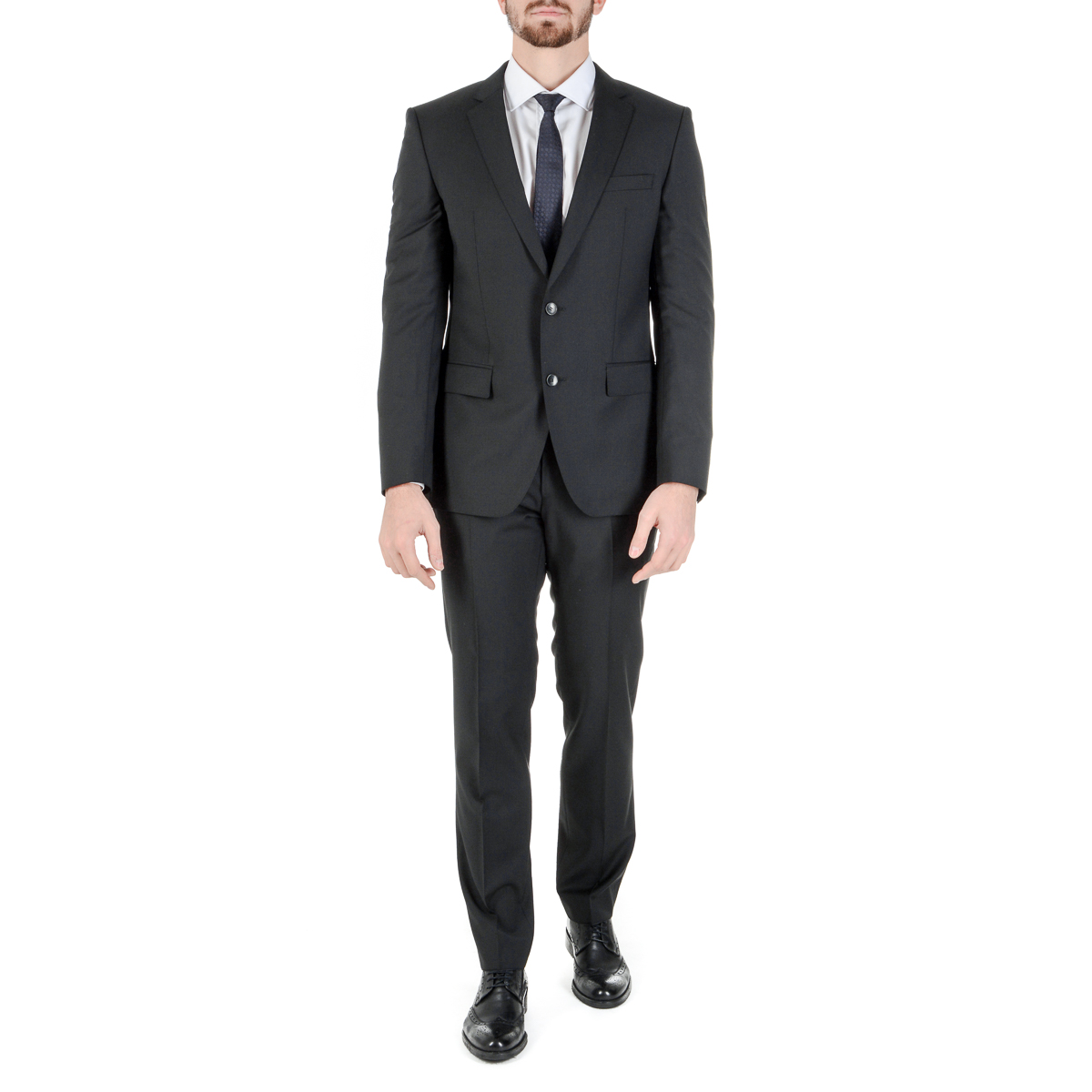 Abito da uomo Hugo Boss nero, GRANDE GENIO