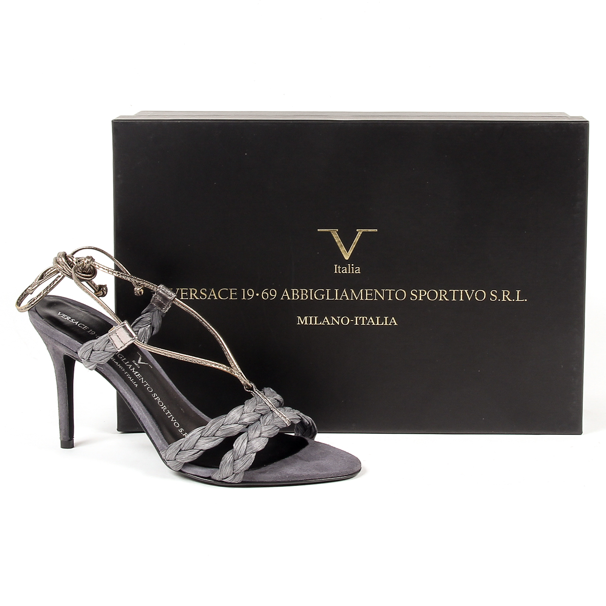 V 1969 Italia Sandalo Donna Grigio LETITIA