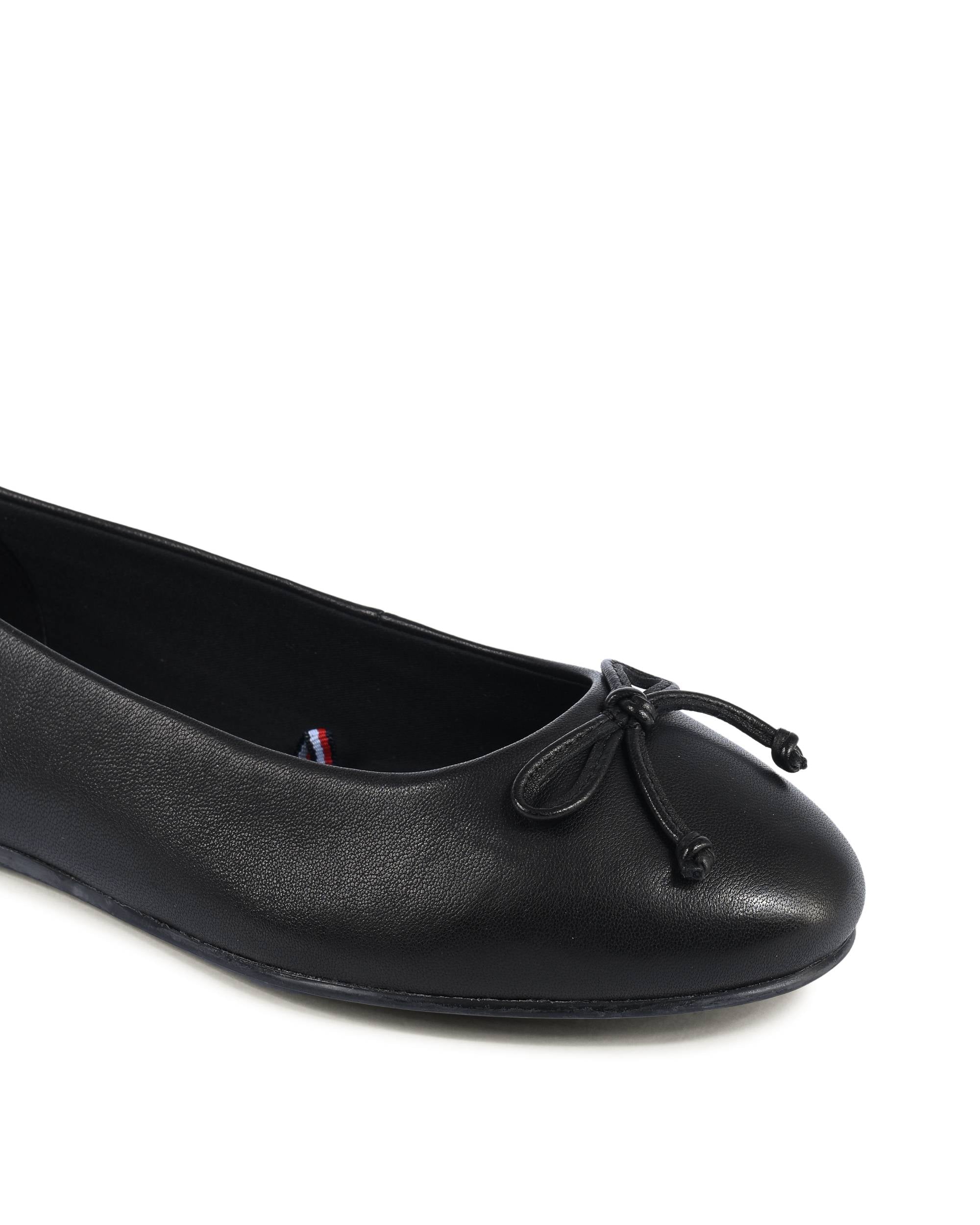 Tommy Hilfiger Ballerina da donna nera FW0FW07507BDS