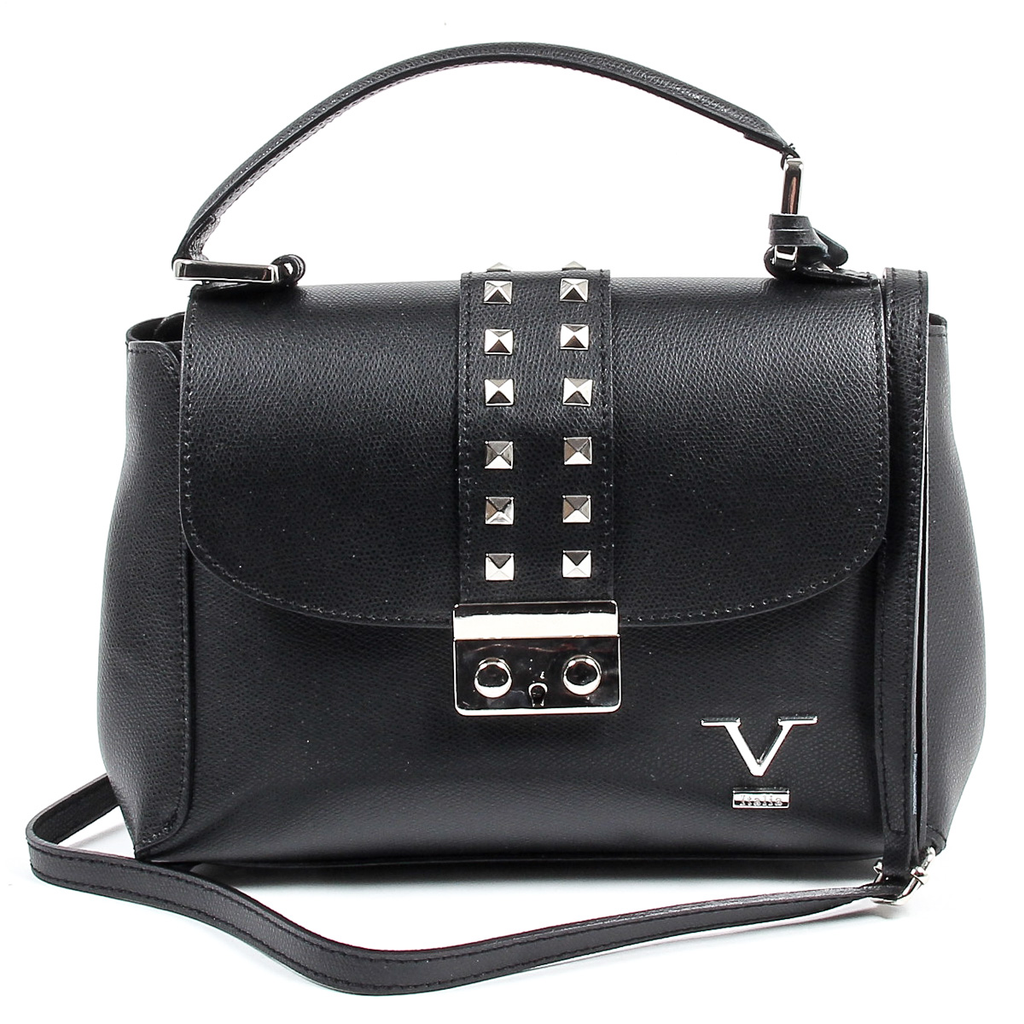 Borsa da donna V 1969 Italia V020-S PALMELLATO NERO