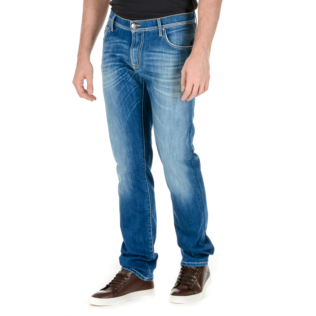 Corneliani Jeans Uomo Azzurro
