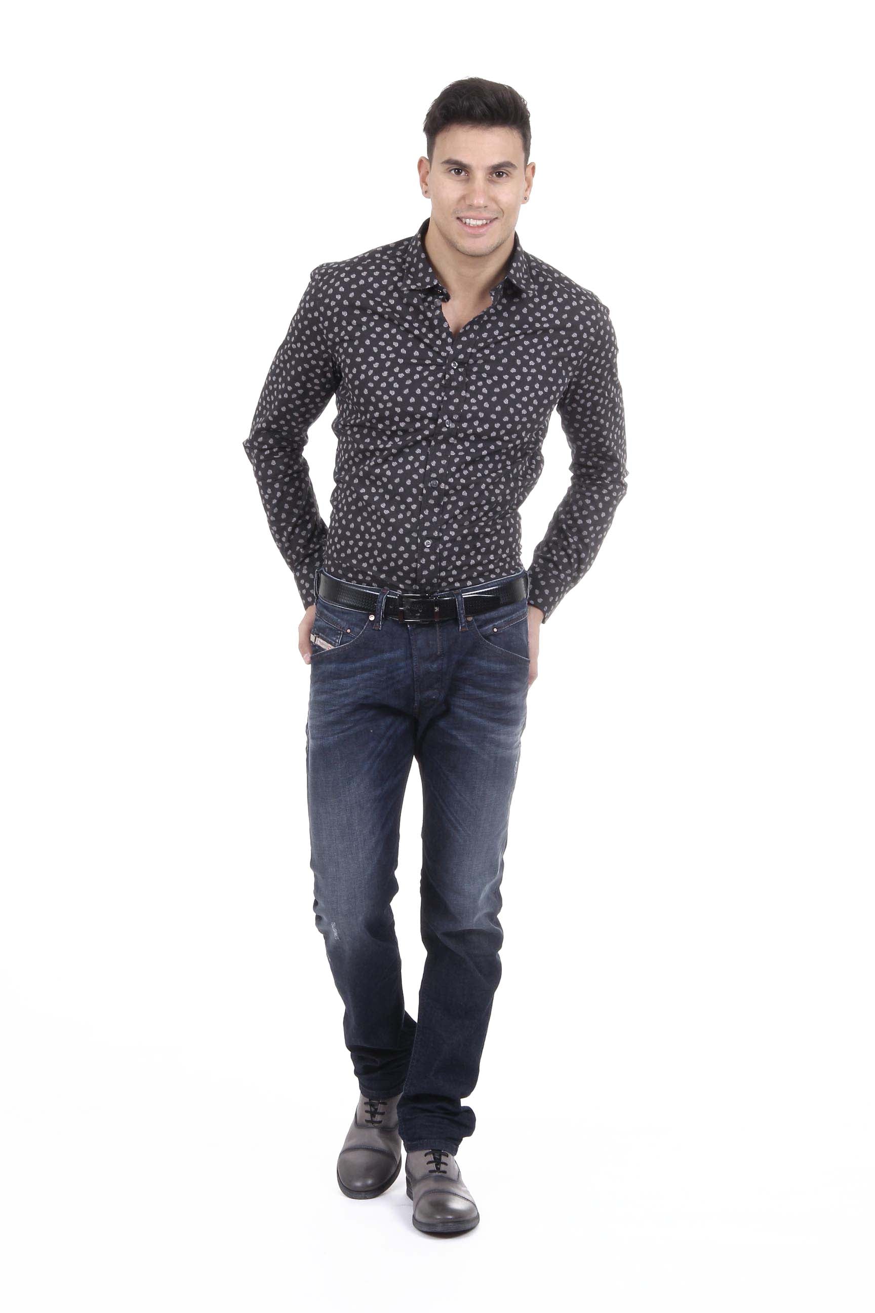 Camicia da uomo Diesel 00SGAH 0PAGQ 900