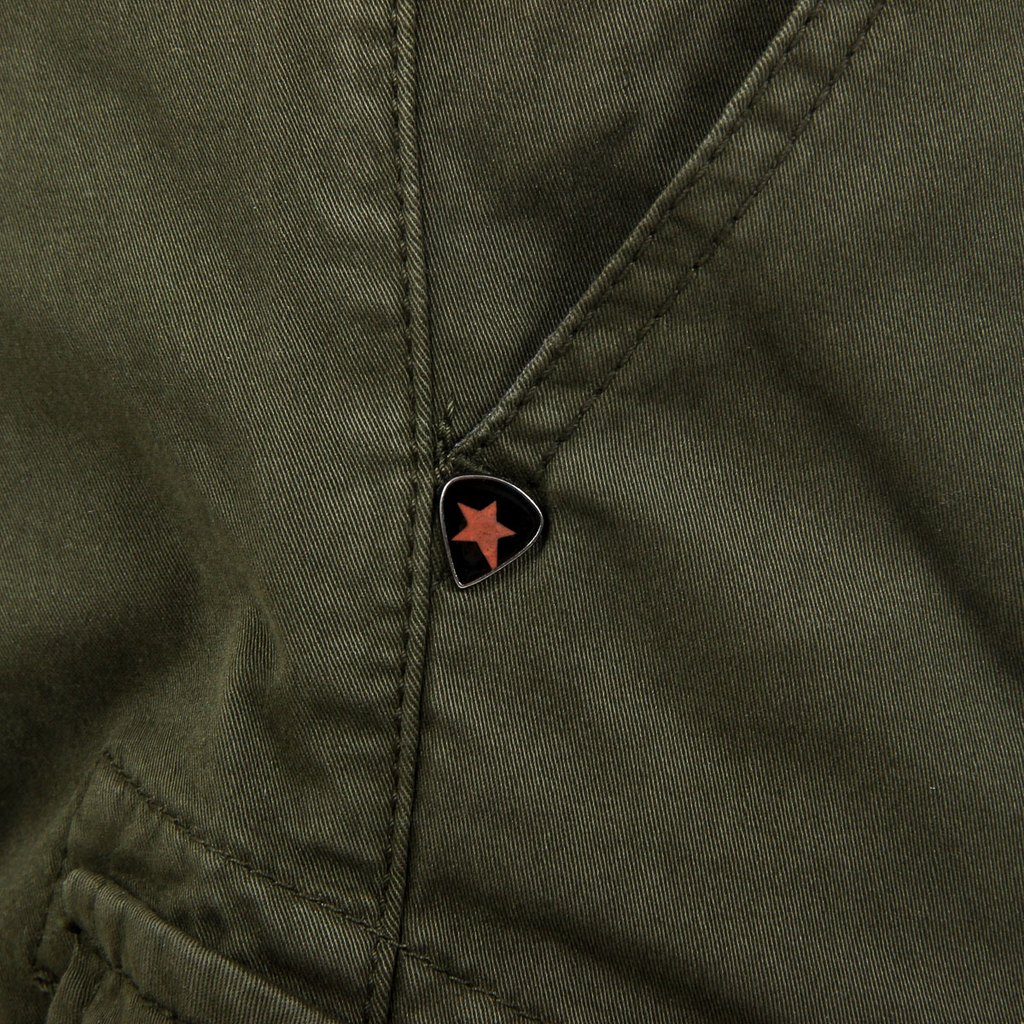 Pantaloncini da uomo Andrew Charles verdi JAKO