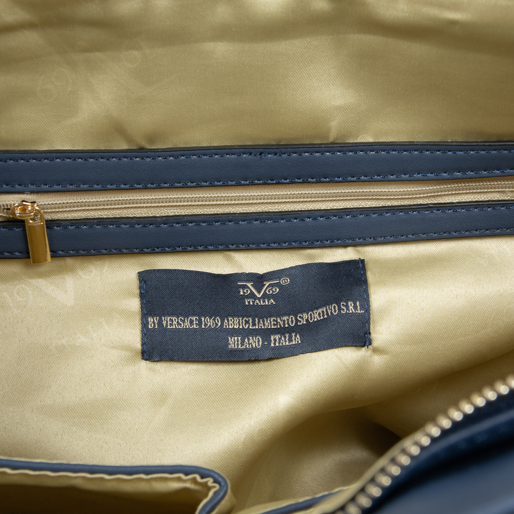 V 1969 Italia Borsa da donna blu ROBERTA