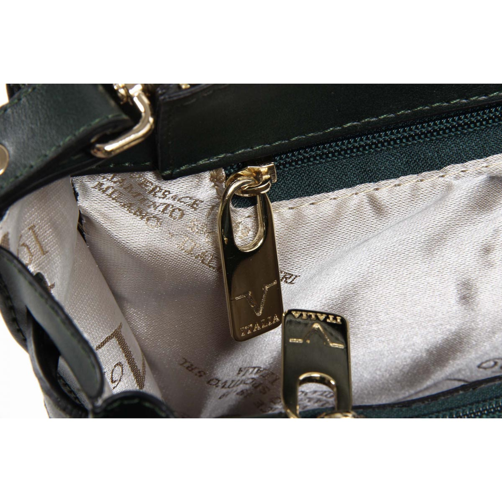 V 1969 Italia Borsa da donna VE08 VERDE SCURO