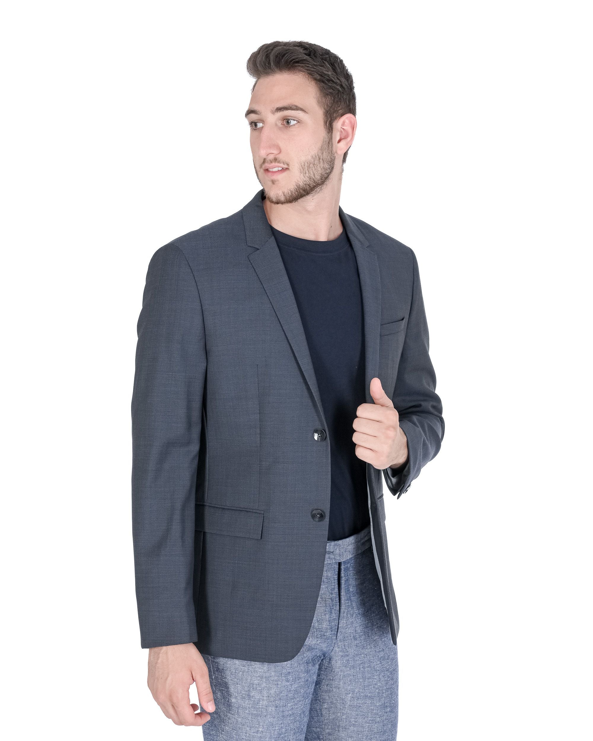 Calvin Klein Blazer da uomo blu K1IK101985480