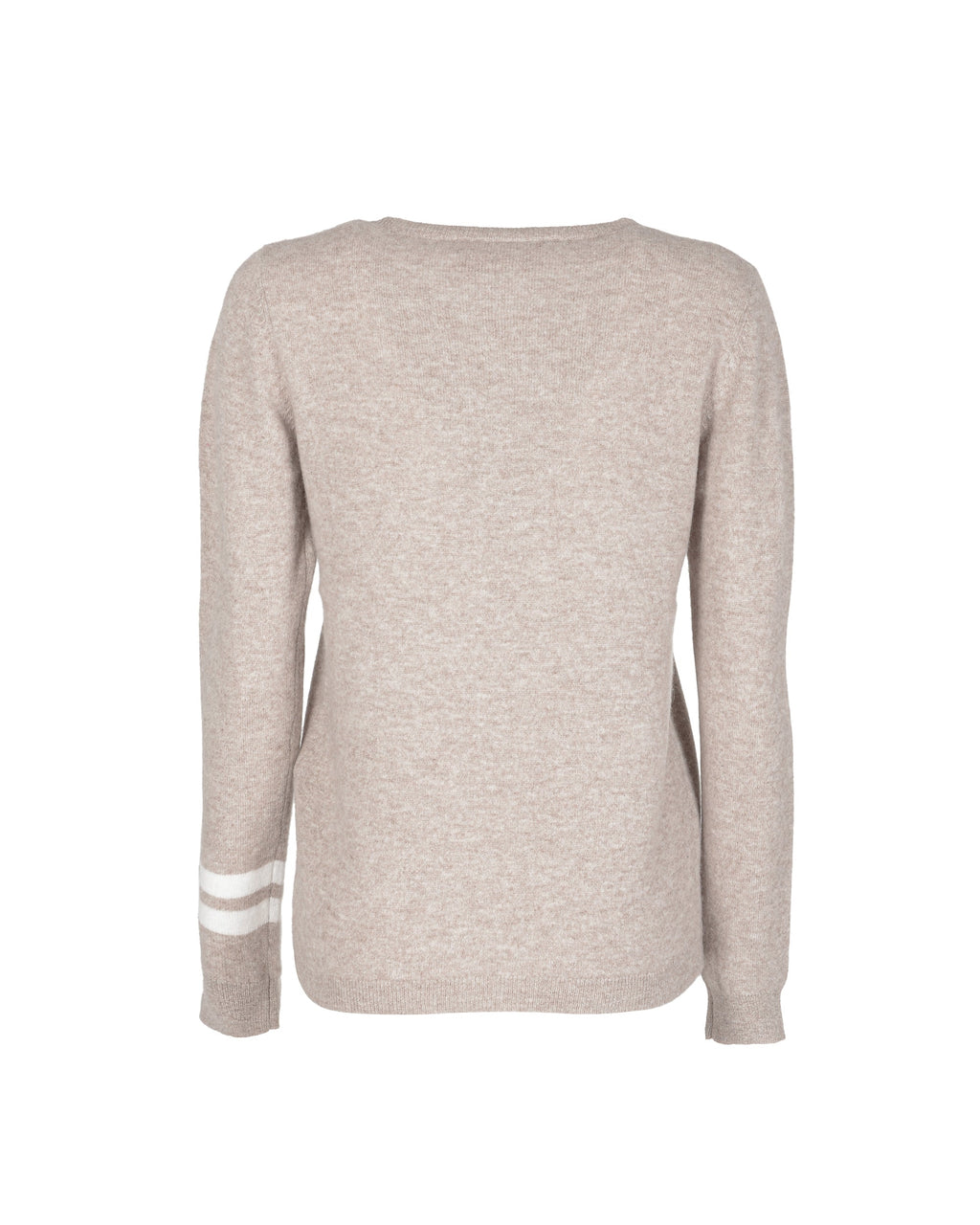 Maglione girocollo in cashmere - Cammello