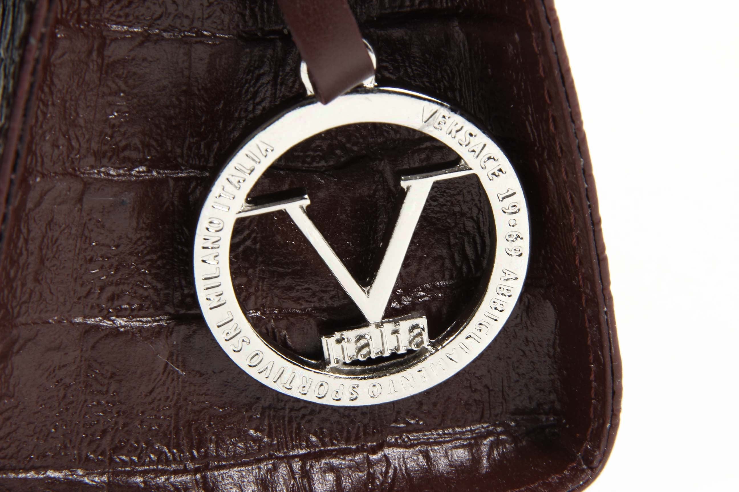 V 1969 Italia Borsa da donna ARC04 PELAGIA COCCO BORDEAUX