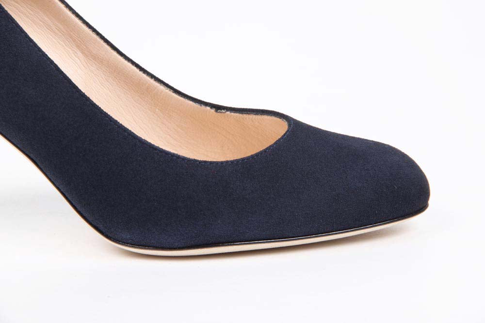 Décolleté Donna V 1969 Italia 4665 GAE PE CAM15BL CAMOSCIO BLU