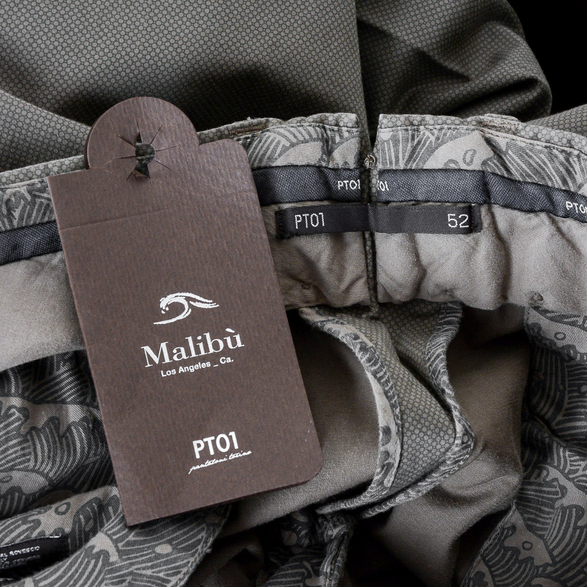 Pantaloni da uomo PT01 Taupe MALIBU