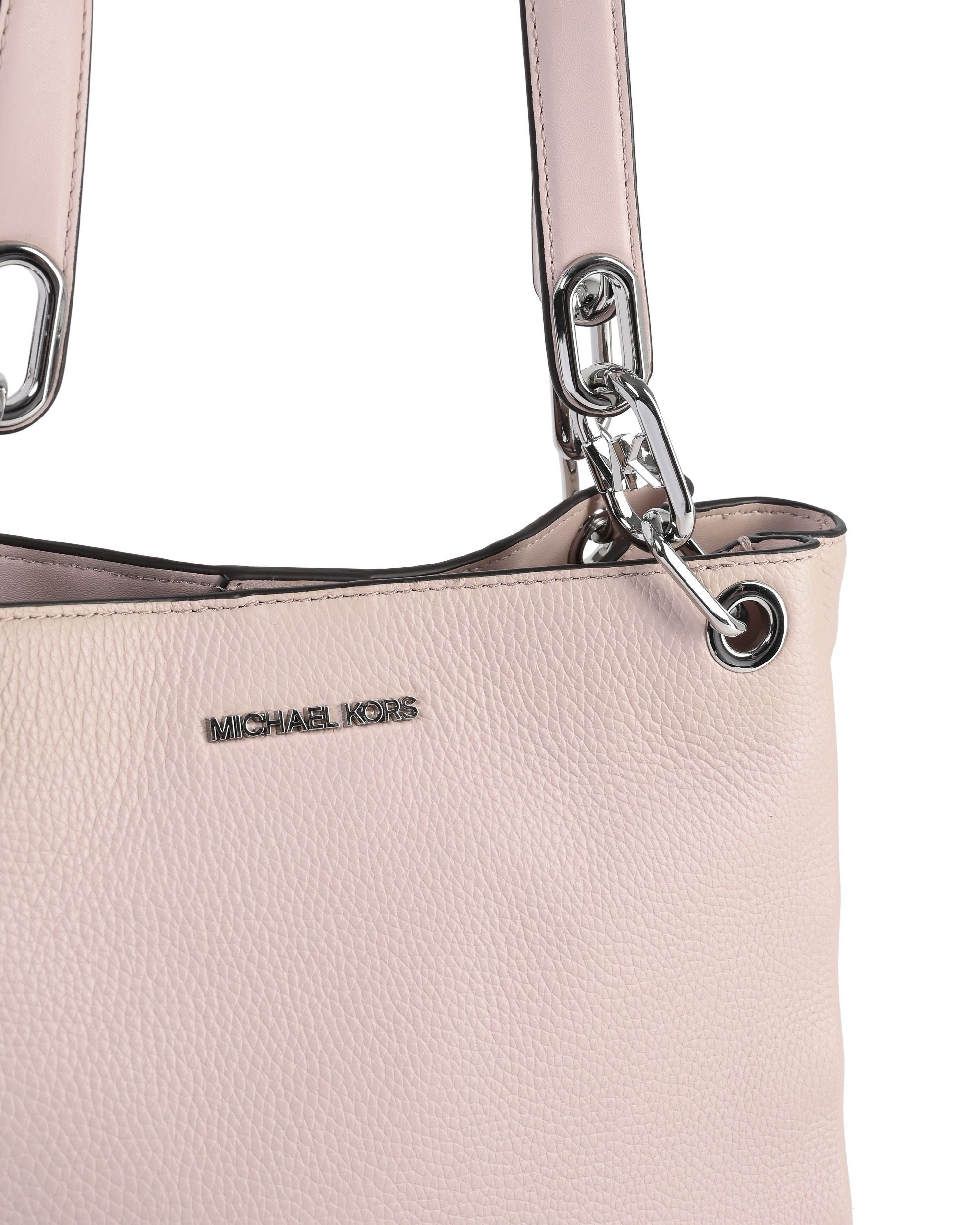 Borsa a tracolla grande con tre tasche Michael Kors 35H1S9TL9L POWDER BLUSH