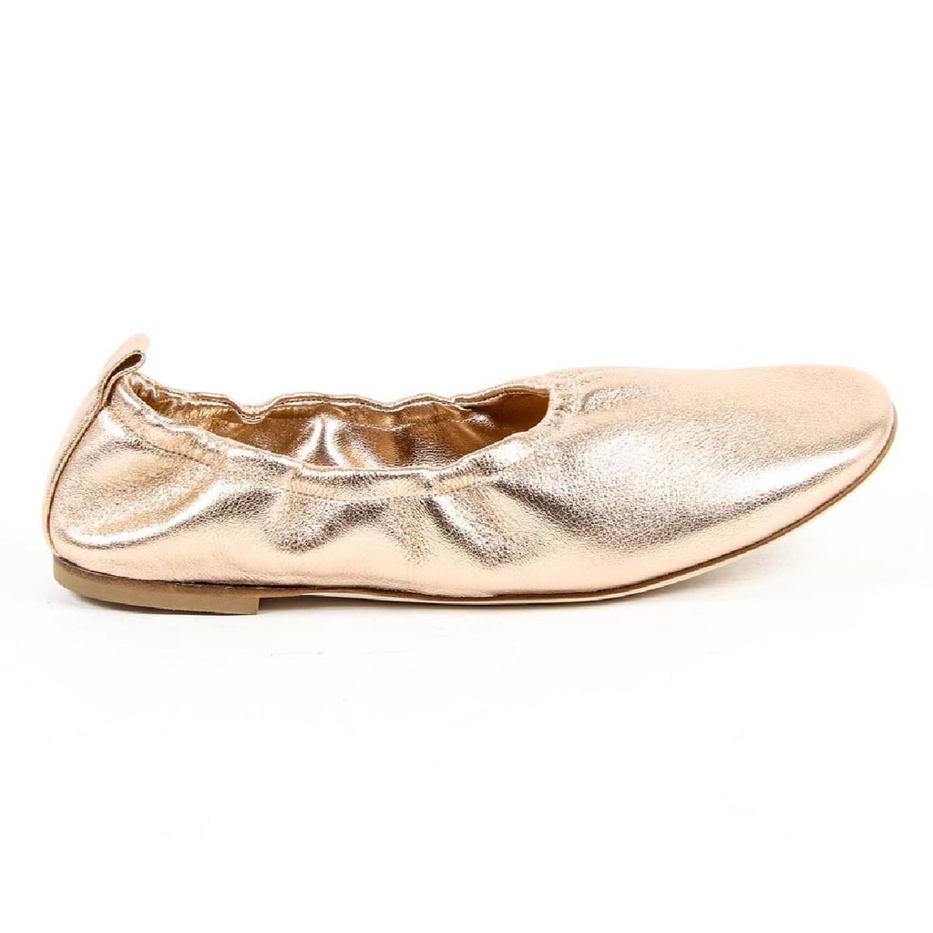 V 1969 Italia Ballerina da donna 302999 NAPPA METAL SALMONE