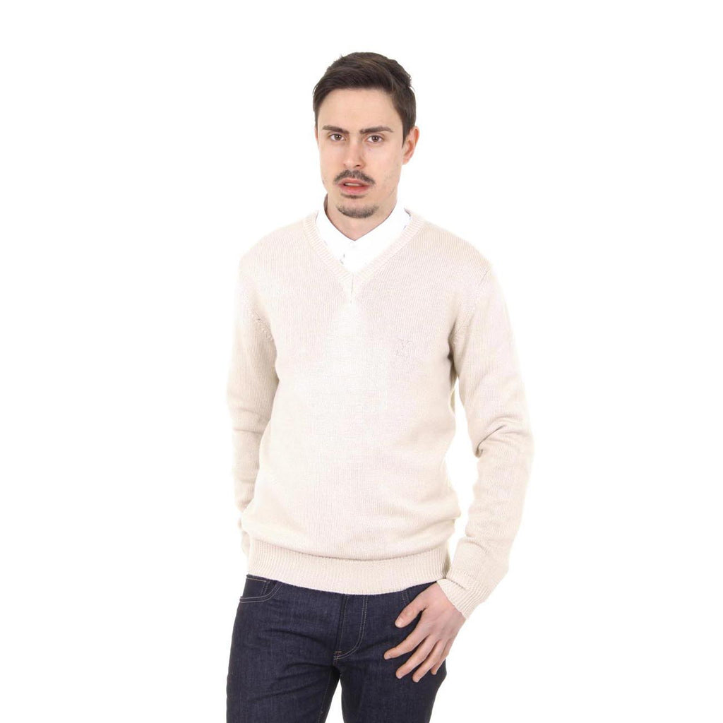 Maglione uomo scollo a V V 1969 Italia 9803 SCOLLO V SABBIA