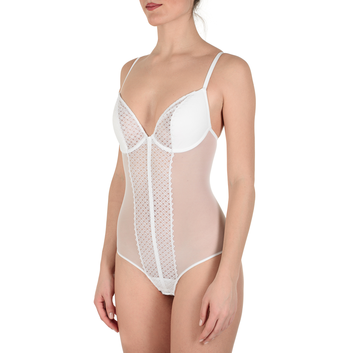 La Perla Body da donna bianco