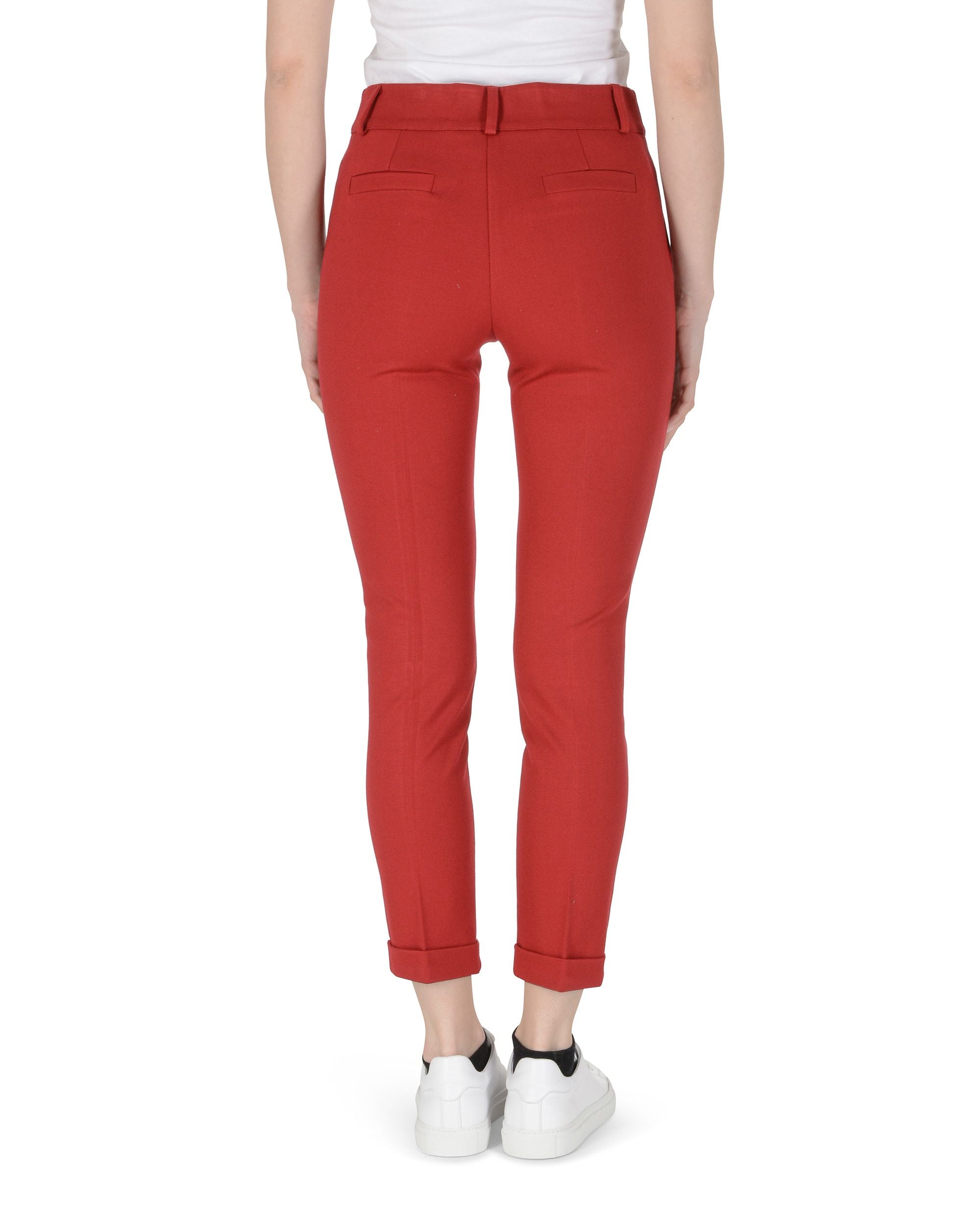 19V69 Italia Pantaloni da donna rossi LEA PR ROSSO