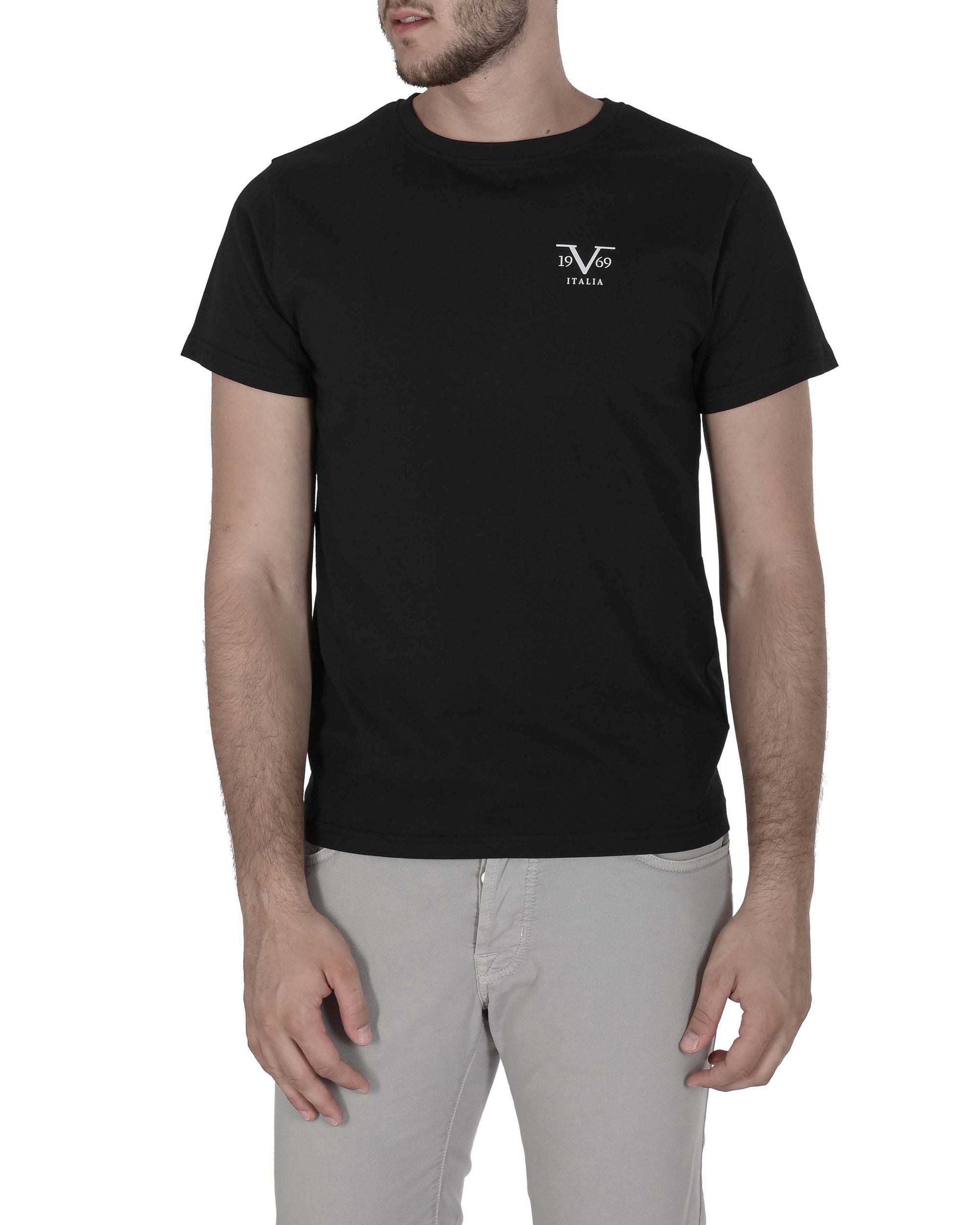 19V69 Italia T-Shirt Uomo VSC1MTS01 NERO