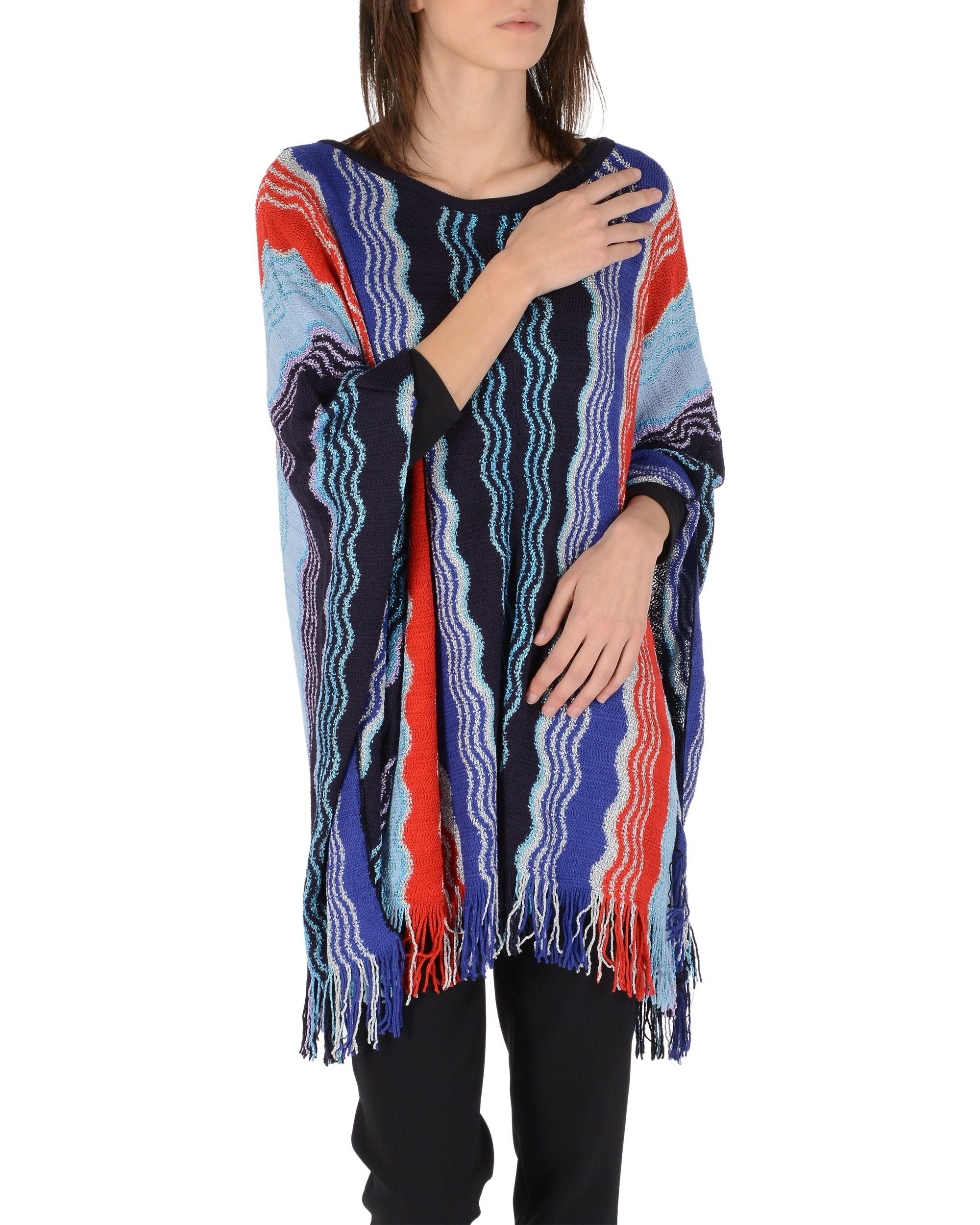 Missoni Donna Poncho Multicolore PO2YWMD66860002