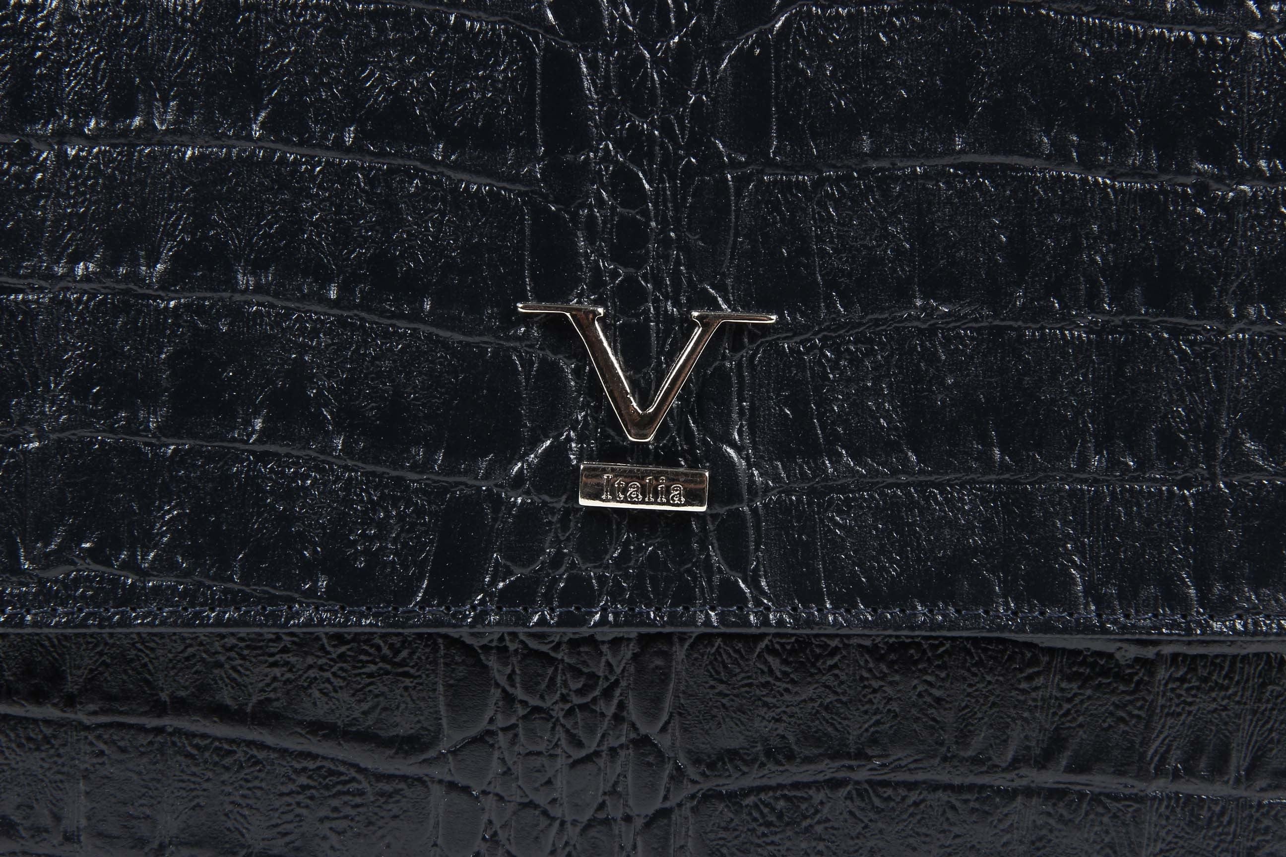 V 1969 Italia Borsa da donna ARC01 MOIRA COCCO BLUE