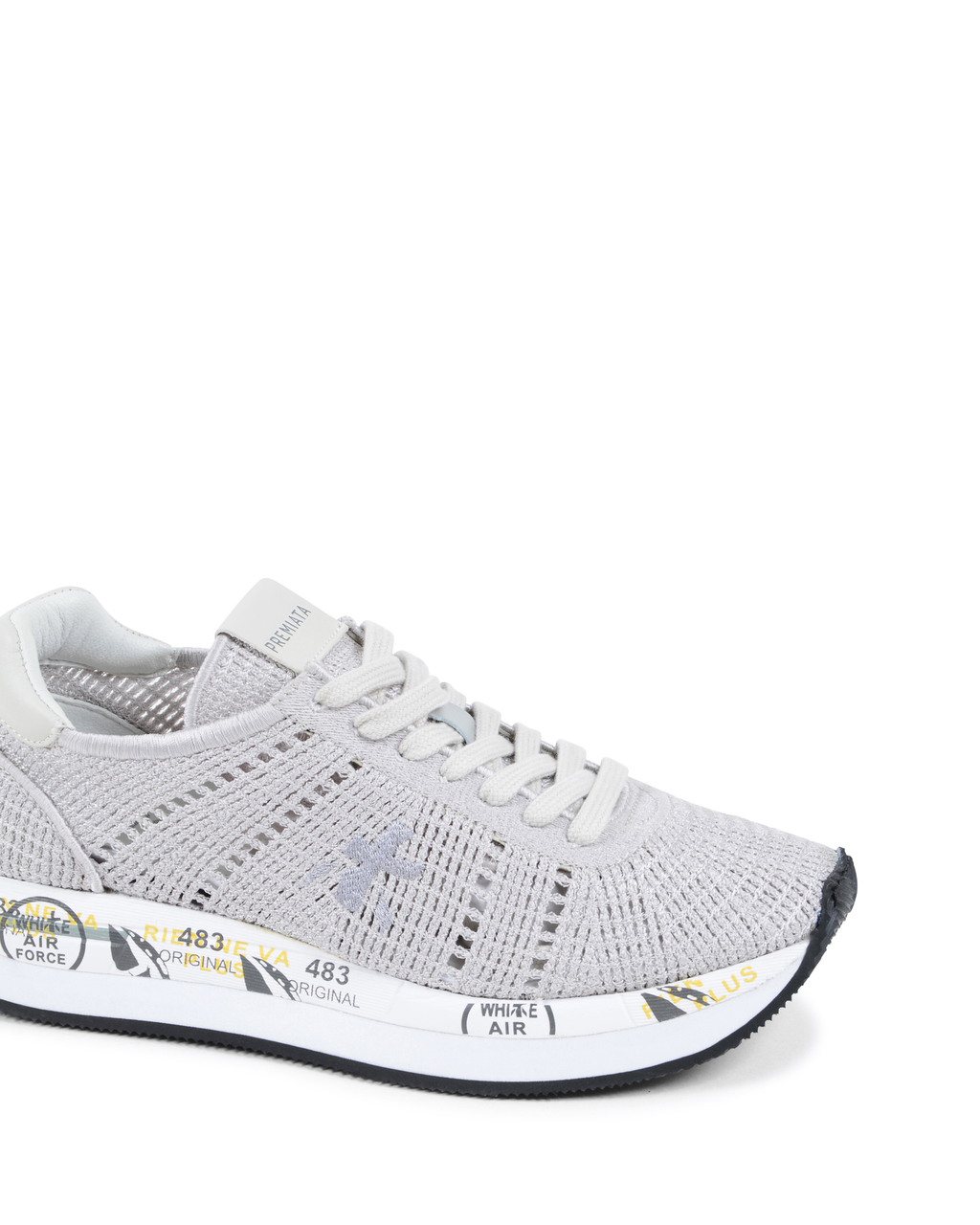 Premiata Sneaker Donna Grigio Chiaro CONNYI 1954