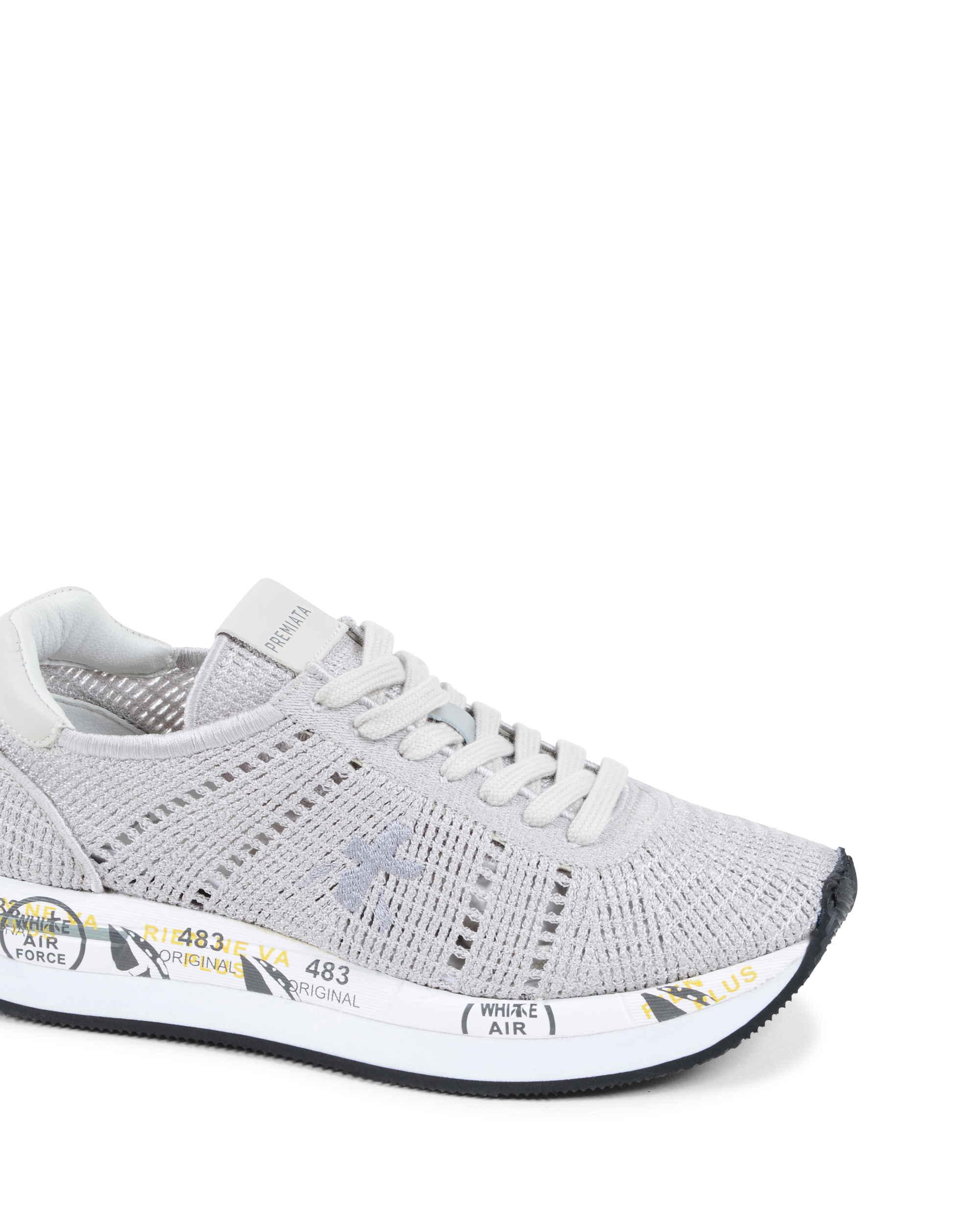 Premiata Sneaker Donna Grigio Chiaro CONNYI 1954