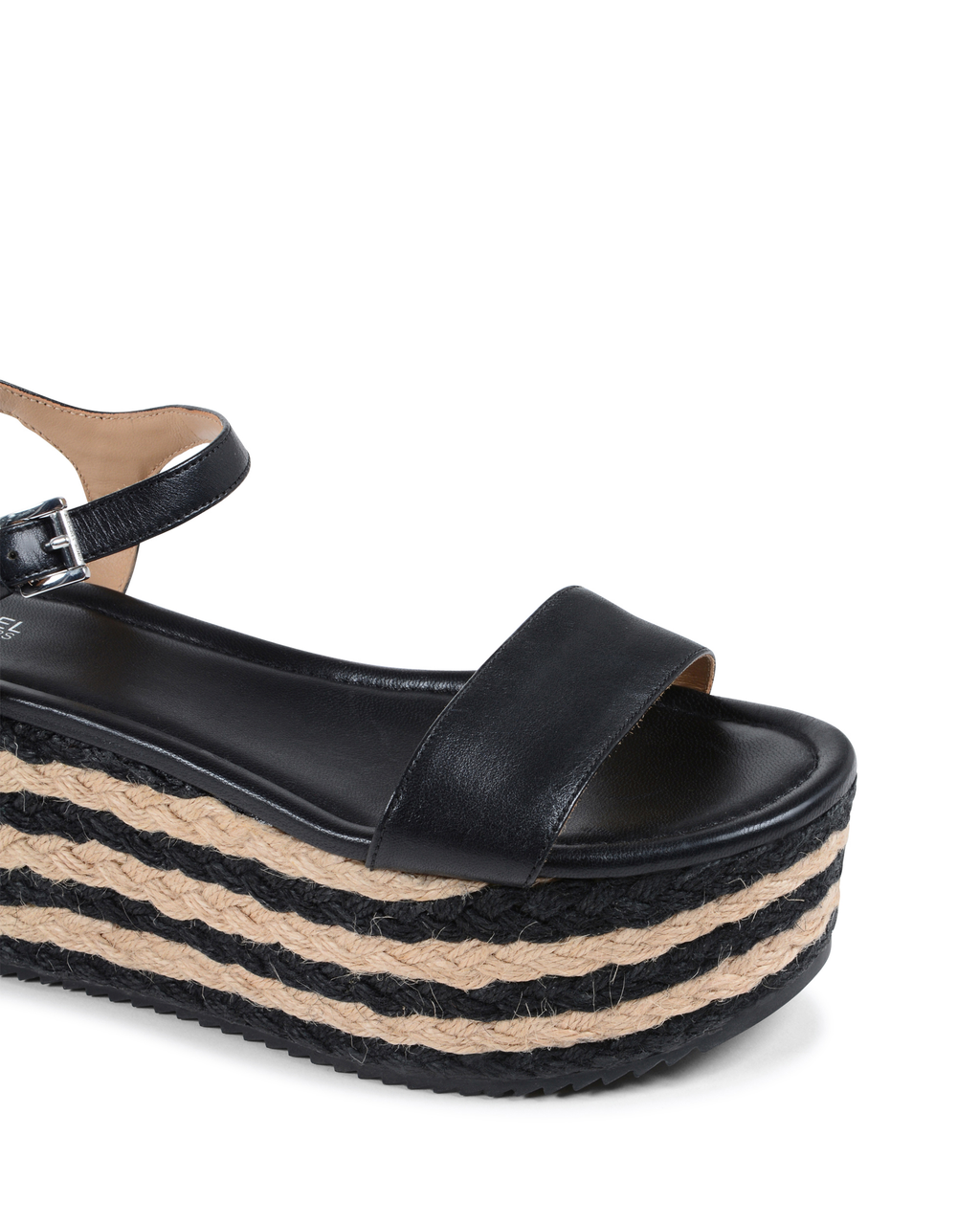 Sandalo con plateau da donna Michael Kors nero NANTUCKET