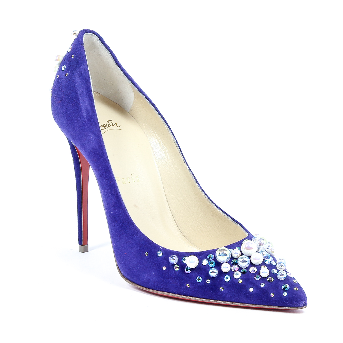 Décolleté da donna Christian Louboutin CANDIDATE 100 VEAU VELOURS