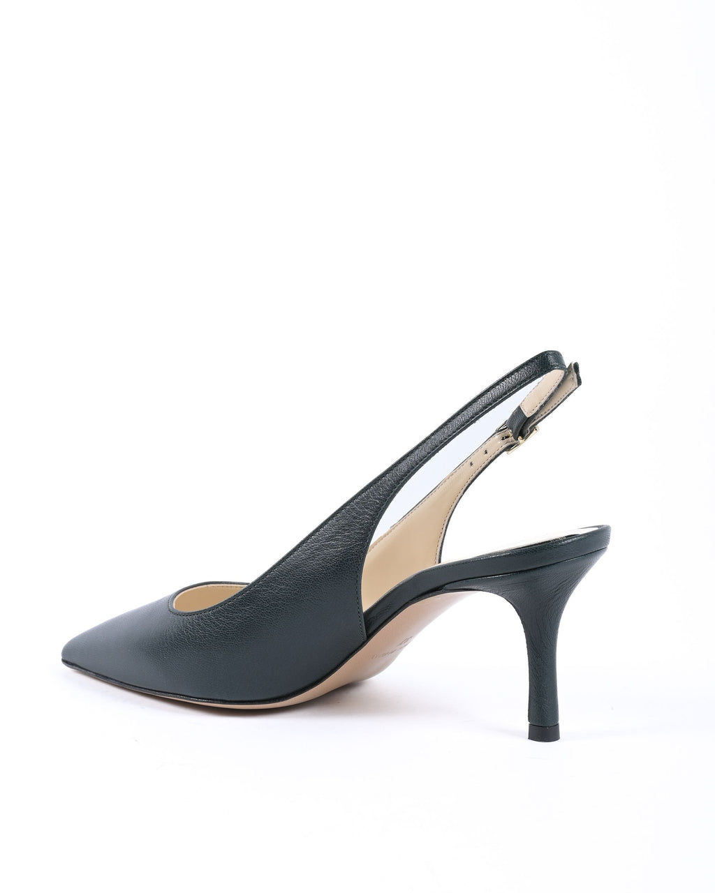 19V69 Italia Sandalo con tacco da donna verde scuro CHA65 MARBLE GREEN