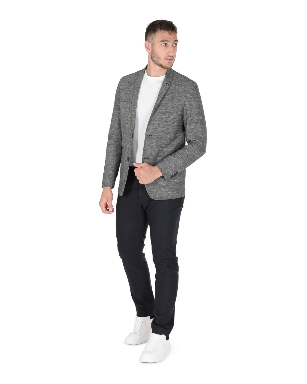 Calvin Klein Blazer da uomo nero K10K100756013