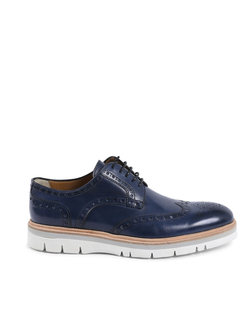 Scarpe Brogue da Uomo Dee Ocleppo EB131 VIT BLU SC LUC GALLO