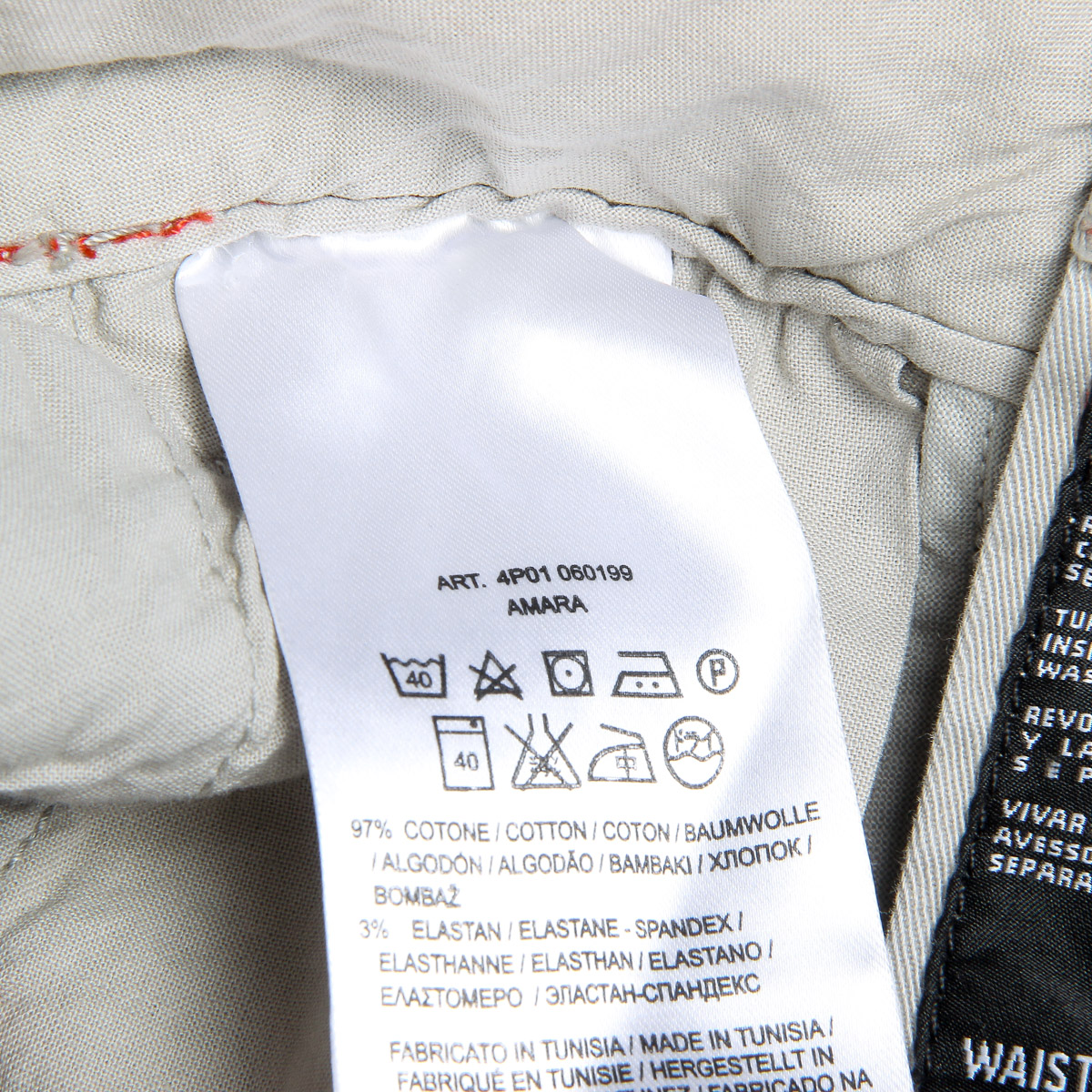 Pantaloni da uomo Andrew Charles Taupe AMARA