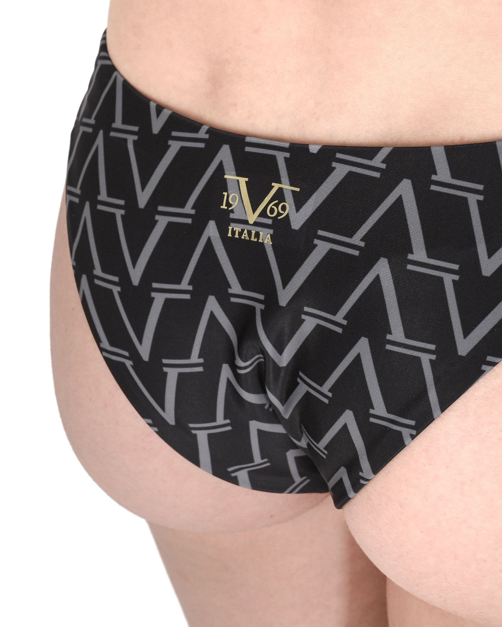 19V69 Italia Slip da bagno da donna VSC1WBT09 NERO