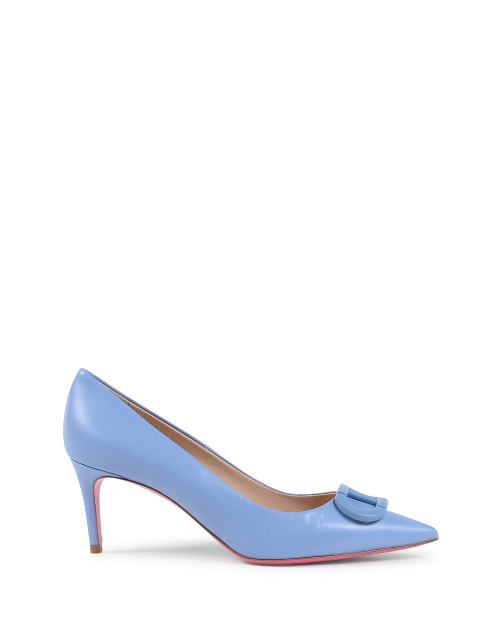 Scarpe con tacco e logo Boss Lady