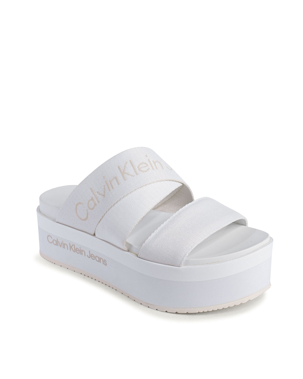 Calvin Klein Sandalo da donna bianco YW0YW01361YBR