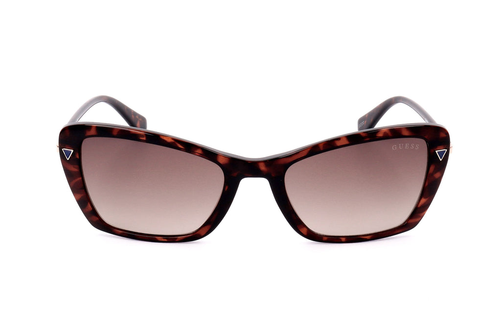 Occhiali da sole da donna Guess GU7654 52F 52 19 135 AVANA SCURO