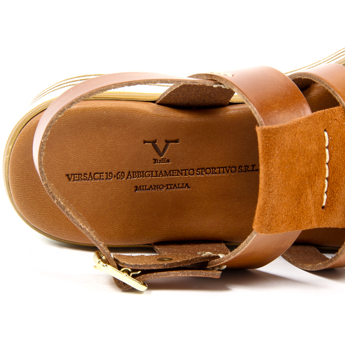 Sandalo flatform da donna V 1969 Italia