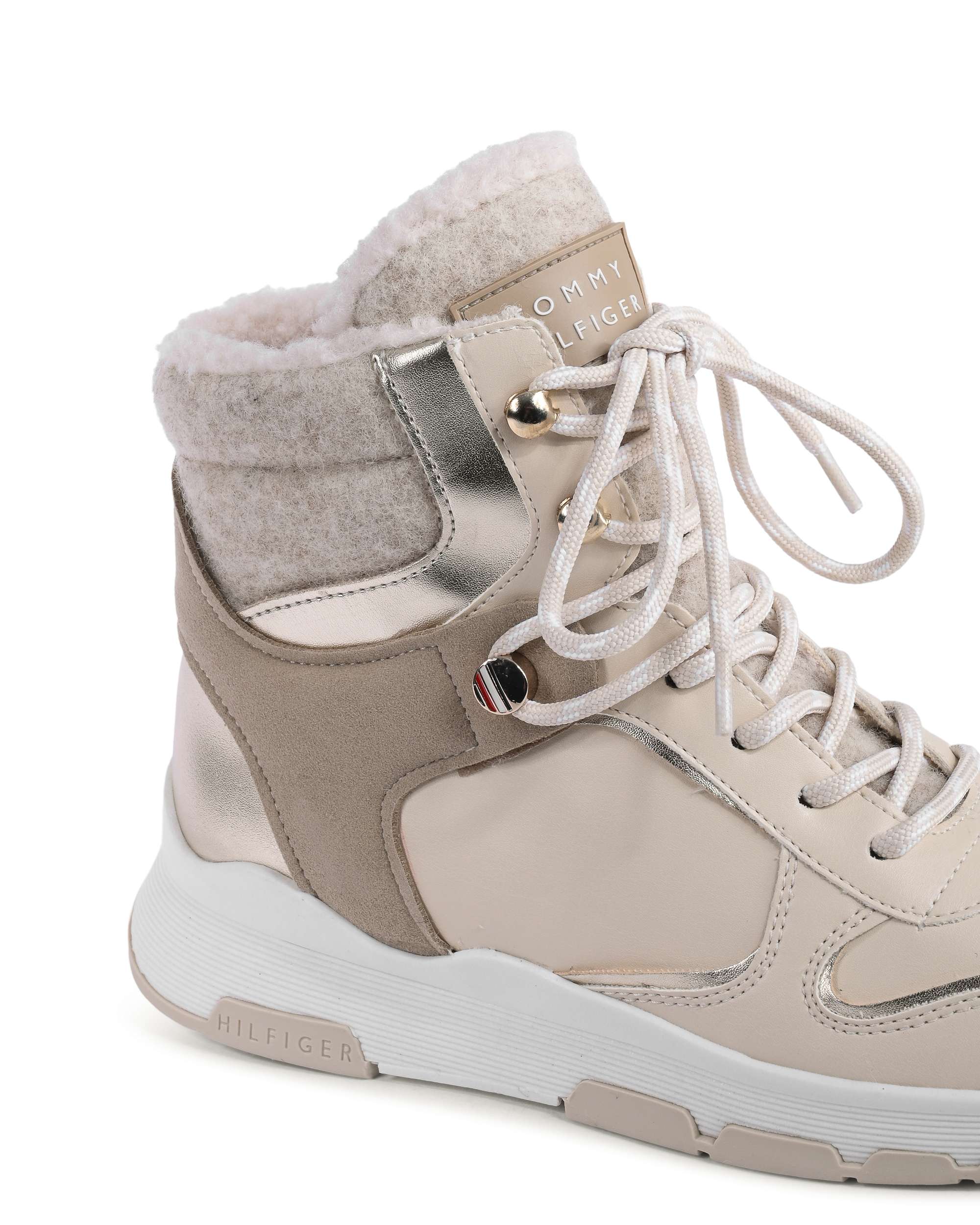 Stivali da donna Tommy Hilfiger Beige FW0FW06074AA8