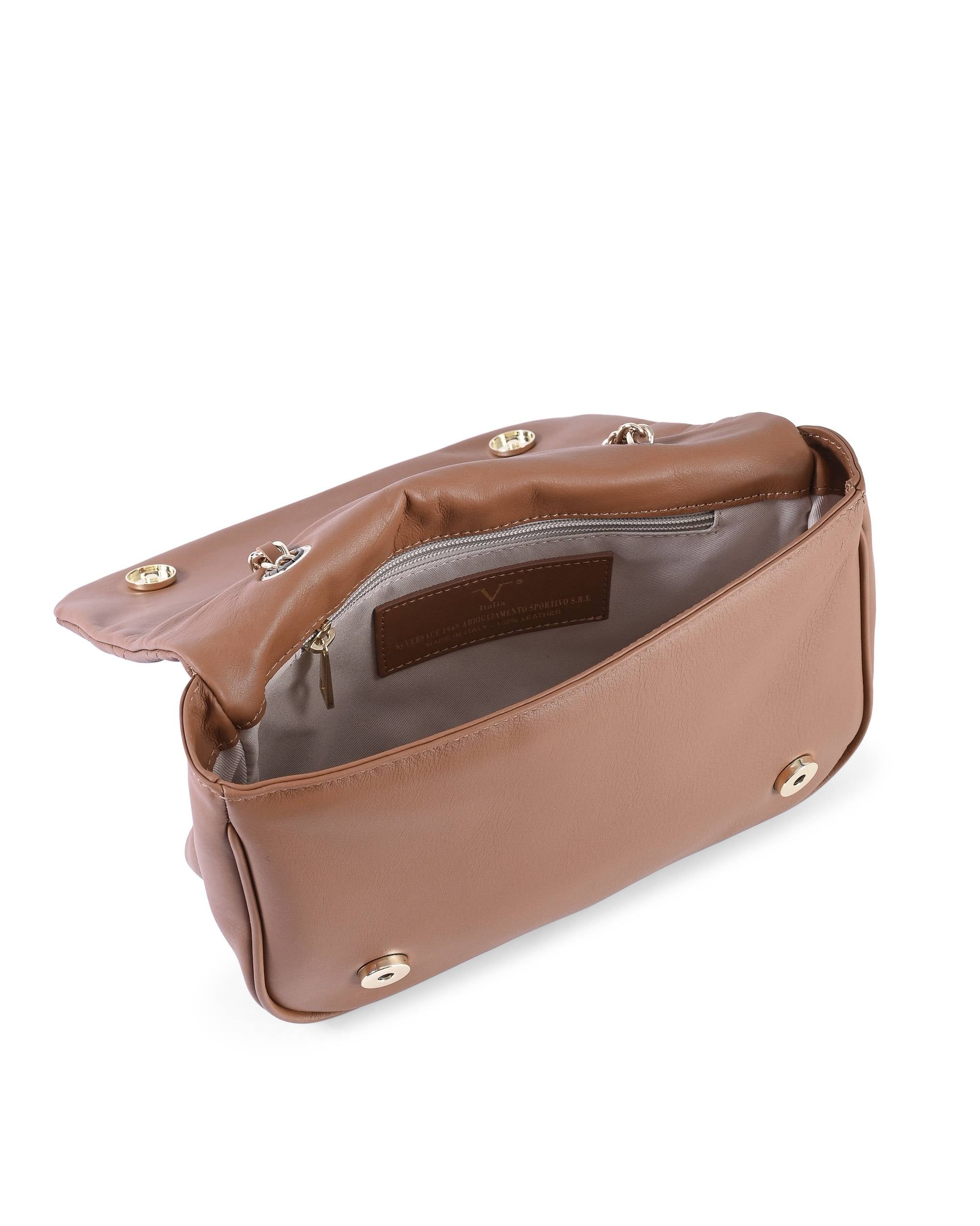 Borsa Donna V Italia M392 SAUVAGE CUOIO SCURO