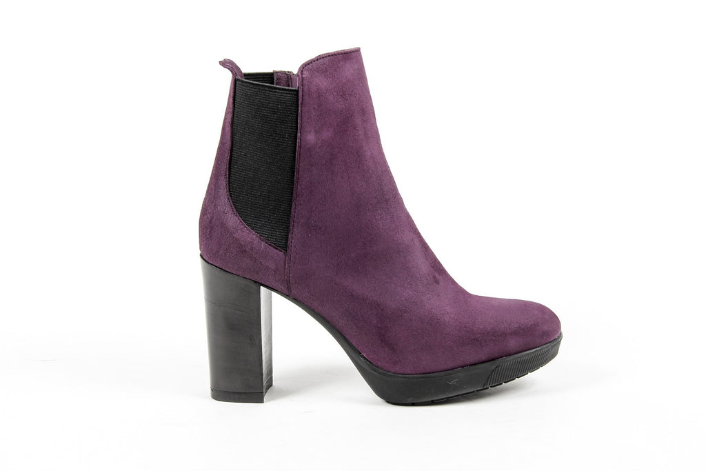 Stivaletto Donna V 1969 Italia C22 CAMOSCIO VIOLA
