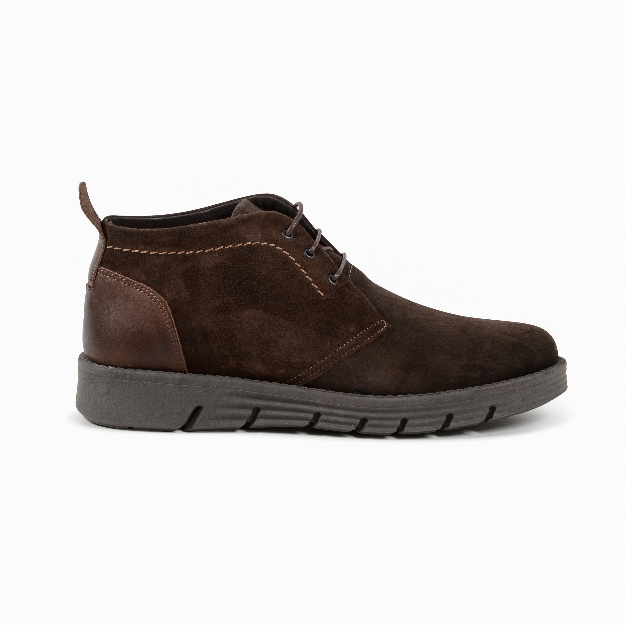 19V69 Italia Mens Ankle Boot Brown 930 CAMOSCIO T MORO