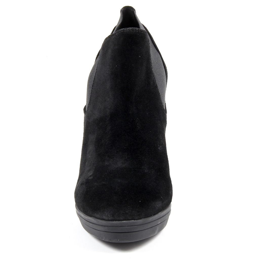 V 1969 Italia Stivaletto con tacco da donna nero GRACY