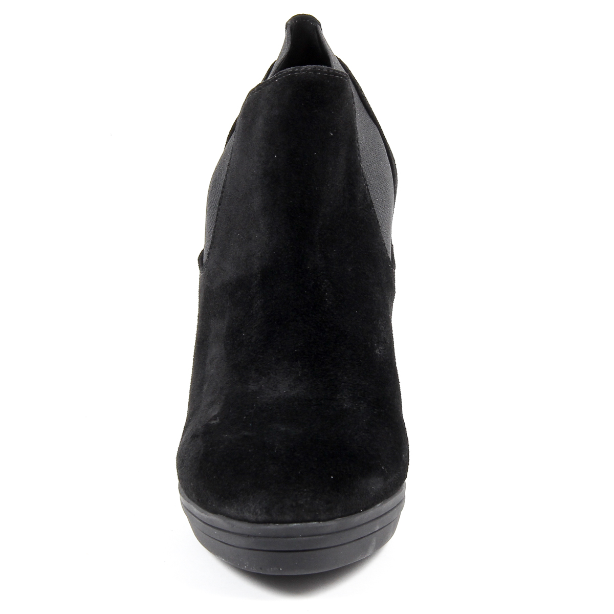 V 1969 Italia Stivaletto con tacco da donna nero GRACY