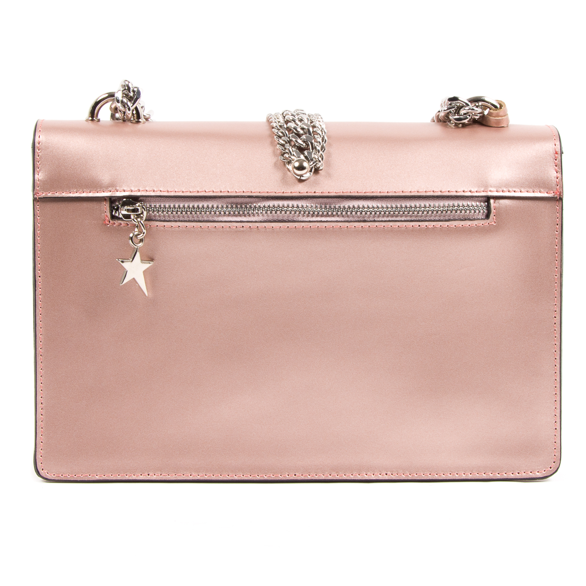 Borsa a mano da donna Andrew Charles rosa RING