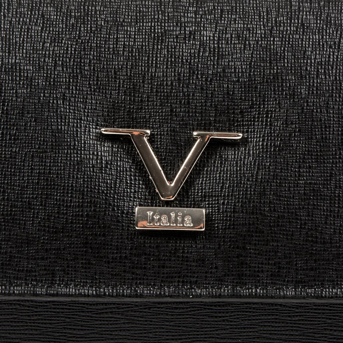 V 1969 Italia Borsa da donna nera PANAMA